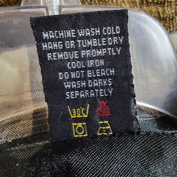 QUICKSILVER Salt Water Denim Long Sleeve Plaid button down Flannel Large - Picture 11 of 11